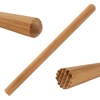 image:imageBamboo French Style Rolling Pin Assortment  1 Thick1 Thin wRounded Ends  1 Each155inch by 125inch  Mojito Muddler  3 Pcs