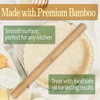 image:imageBamboo French Style Rolling Pin Assortment  1 Thick1 Thin wRounded Ends  1 Each16inch by 175inch  Rounded Ends  3 Pcs