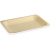 image:imageBambooMN  104 x 85 x 078 Disposable Wood Rectangle PlatesDishes 100 Pieces1 000 Pieces