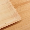 image:imageBambooMN  104 x 85 x 078 Disposable Wood Rectangle PlatesDishes 100 Pieces100 Pieces