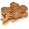 image:imageBambooMN  47 Small Solid Bamboo Deep Scoop 30pcs10