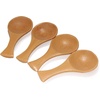 image:imageBambooMN  47 Small Solid Bamboo Deep Scoop 30pcs30