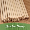 image:imageBambooMN  5mm SemiPoint Multipurpose Tornado Potato Bamboo Skewers  15 38cm  1000 Pieces100