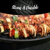 image:imageBambooMN  5mm SharpPoint Multipurpose Food Bamboo Skewers  12 30cm  1000 Pieces100
