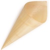 image:imageBambooMN  Disposable Food and Appetizer Wood Cones  79 x 3  300 Pieces1000