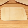 image:imageBambooMN  Square Disposable Dessert Appetizer Bamboo Veneer Dinner Plates  7 18cm  24 Pieces9Inch