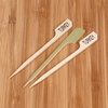image:imageBambooMN  Vegan Marker Bamboo Paddle Skewer Pick  35 89cm  100 PiecesTurkey