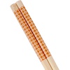 image:imageBambooMN 10 Piece Complete Sushi Making Kit 2x Bamboo Rolling Mats 1x Rice Paddle 1x Spreader and 6 Pairs Red Flowers ChopsticksDiamond Orange