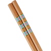 image:imageBambooMN 10 Piece Complete Sushi Making Kit 2x Bamboo Rolling Mats 1x Rice Paddle 1x Spreader and 6 Pairs Red Flowers ChopsticksFlowers Blue Chopsticks