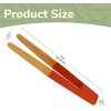 image:imageBambooMN 10 Reusable Bamboo A Toast Tongs  Colored Assortment  6 Pieces6