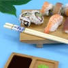 image:imageBambooMN 10 Reusable Red Dot End Japanese Bamboo Chopsticks  12 PairsBlue Floral