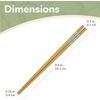 image:imageBambooMN 10 Reusable Red Dot End Japanese Bamboo Chopsticks  12 PairsRed  Blue