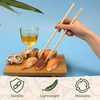image:imageBambooMN 10 Reusable Red Dot End Japanese Bamboo Chopsticks  12 PairsRed Dot  10