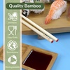 image:imageBambooMN 10 Reusable Red Dot End Japanese Bamboo Chopsticks  12 PairsRed Dot  59