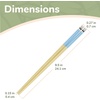 image:imageBambooMN 10 Reusable Red Dot End Japanese Bamboo Chopsticks  12 PairsSky Blue  Panda