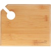 image:imageBambooMN 10 x 10 Bamboo Reusable Dinnerware Wine Glass Holder Square Dug Out Plates for Catered Events Holidays or Home Use Supplies 30 Pcs1