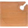 image:imageBambooMN 10 x 10 Bamboo Reusable Dinnerware Wine Glass Holder Square Dug Out Plates for Catered Events Holidays or Home Use Supplies 30 Pcs10