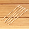 image:imageBambooMN 11 Premium Bamboo Arrow Shrimp Meat Fruit Kebab Skewer  Beige Colored  100 Pieces83 21cm