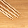 image:imageBambooMN 11 Premium Bamboo Arrow Shrimp Meat Fruit Kebab Skewer  Beige Colored  100 Pieces98 25cm
