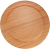 image:imageBambooMN 12 Dia Bamboo Reusable Dinnerware Charger Round Plates for Catered Events Holidays or Home Use Supplies 10 Pcs13 Dia Round