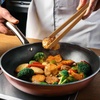 image:imageBambooMN 12 Reusable Bamboo A Tongs  Natural Brown  3 UnitsCarbonized  Fulcrum Block  3 Pieces