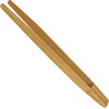 image:imageBambooMN 12 Reusable Bamboo A Tongs  Natural Brown  3 UnitsNatural Brown  Fulcrum Block  3 Pieces
