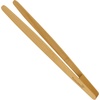 image:imageBambooMN 12 Reusable Bamboo A Tongs  Natural Brown  3 UnitsNatural Brown  Fulcrum Block  30 Pieces
