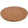 image:imageBambooMN 125 Bamboo Finger Labyrinth  7 Circuit Cretan Style  1 UnitCircle Carbonized Brown