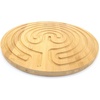 image:imageBambooMN 125 Bamboo Finger Labyrinth  7 Circuit Cretan Style  1 UnitCircle Natural