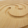 image:imageBambooMN 125 Bamboo Finger Labyrinth  7 Circuit Cretan Style  1 UnitCircle Natural