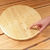 image:imageBambooMN 125 Bamboo Finger Labyrinth  7 Circuit Cretan Style  1 UnitDoublesided Natural Chartres