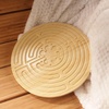 image:imageBambooMN 125 Bamboo Finger Labyrinth  7 Circuit Cretan Style  1 UnitDoublesided Natural Chartres