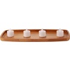 image:imageBambooMN 14 x 7 Bamboo Ecoware Reusable Dinnerware Rectangle Plate Tray for Catered Events Holidays or Home Use Supplies 1 Piece1