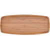image:imageBambooMN 14 x 7 Bamboo Ecoware Reusable Dinnerware Rectangle Plate Tray for Catered Events Holidays or Home Use Supplies 1 Piece1