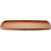 image:imageBambooMN 14 x 7 Bamboo Ecoware Reusable Dinnerware Rectangle Plate Tray for Catered Events Holidays or Home Use Supplies 1 Piece1