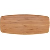 image:imageBambooMN 14 x 7 Bamboo Ecoware Reusable Dinnerware Rectangle Plate Tray for Catered Events Holidays or Home Use Supplies 1 Piece4