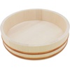image:imageBambooMN 142 Hangiri Oke Sushi Rice Cooling BowlTub with 19 Pieces Sushi Making Serving Accessory Kit  Extra Large118inch