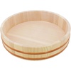 image:imageBambooMN 142 Sushi Rice Cooling BowlTub Hangiri Oke with Lid 1 Piece  Extra Large130Inch
