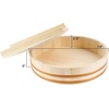 image:imageBambooMN 142 Sushi Rice Cooling BowlTub Hangiri Oke with Lid 1 Piece  Extra Large130Inch