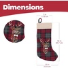 image:imageBambooMN 18 Classic Embroidered Sequined Animal Christmas  Penguin  1 Unit01a Reindeer