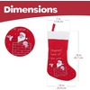 image:imageBambooMN 18 Classic Embroidered Sequined Animal Christmas  Penguin  1 Unit08 Santa
