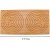 image:imageBambooMN 25 x 125 Bamboo Double Finger Labyrinth  7 Circuit Cretan Style  1 UnitDouble Natural