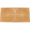 image:imageBambooMN 25 x 125 Bamboo Double Finger Labyrinth for Meditation and Prayer 11 Circuit Chartres Style 1 UnitDouble Carbonized Brown