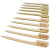 image:imageBambooMN 35 Bamboo Food Drink Appetizer Paddle Skewer Picks  Medium Rare Steak Doneness  100 PiecesMedium Well