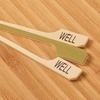 image:imageBambooMN 35 Bamboo Food Drink Appetizer Paddle Skewer Picks  Medium Rare Steak Doneness  100 PiecesWell