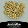 image:imageBambooMN 39 Bamboo Green Knot Food and Cocktail Skewer Picks  100 Pieces100 Pieces