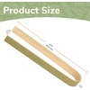 image:imageBambooMN 39 Mini Bamboo Disposable Tongs  Toast Tongs  20 Pieces20 pcs