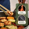image:imageBambooMN 39 Mini Bamboo Disposable Tongs  Toast Tongs  20 Pieces20 pcs