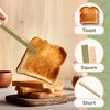 image:imageBambooMN 39 Mini Bamboo Disposable Tongs  Toast Tongs  20 Pieces20 pcs