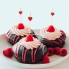 image:imageBambooMN 47 Inch Decorative Red Heart Bamboo Cocktail Fruit Sandwich Picks Skewers for Catered Events Holidays Restaurants or Buffets Party Supplies 100 Pieces1000